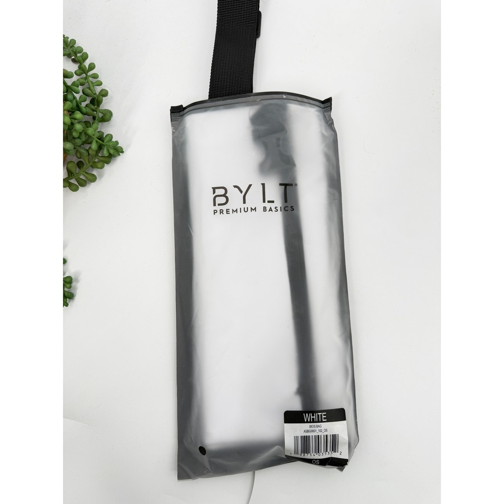 BYLT Bios Bag Unisex OS White ASBG0001 Roll Top Water Resistant Dry Bag NEW